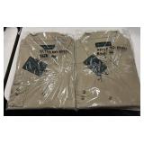 (XXL) 2 Pack Westline Apparel Khaki Formal Shirts