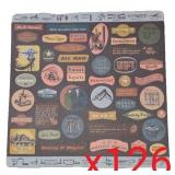 NEW $35 126PK Man-Cave/Trades Cardstock 12x12'