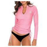 NEW $61 (S) Padded Rash & Sun Guard Shirt