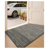 New $43 Color&Geometry Front Door Mat Indoor,...