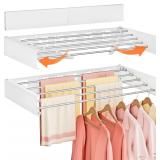 New $60 Wall Mounted Clothes Drying Rack...