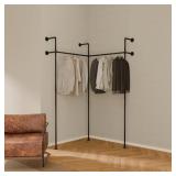 $300 Pamo Industrial Pipe Clothing Rack