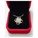 $1,065 App 1.20ct Moissanite Pendant & Chain
