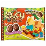 2x Meito Chocolate with Almonds, Wheat puffs 81g