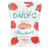 2x Daily C Strawberry Chewable Candy 5.3oz 10ct