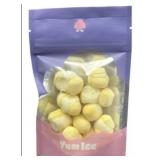 4x Yum Ice Freeze Dried Lemon Bon Bon, 0.5oz