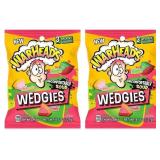 2x WARHEADS Wedgies Sour Chewy Candy