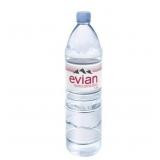 3x Evian Natural Spring Water 1.5 L