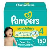 SEALED $110 (size 4) Pampers Swaddlers...