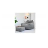 $146 Big Bean Bag Chair with Filling, Large