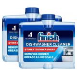 NEW 2pk Finish Dishwasher Cleaner Liquid Insert