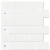 $40 STICKGOO 10-Sheet Peel and Stick Subway Tile B