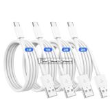 NEW 4PK Type C to USB 3FT & 6FT