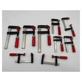 $270+ 9x Heavy Duty F-Clamps Set (Germany Made)