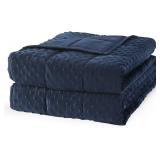 NEW $184 (Q) Mr.Sandman Weighted Blanket-15LB