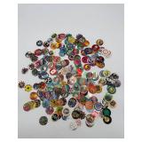 200pcs POGS / Milk Caps Lot (90s Vintage Mix )