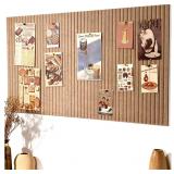 NEW $75 Felt Pin Board,Dark Camel, 48x32 inches