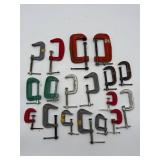 $200 18x C-Clamps Set (Various Sizes & Brands)