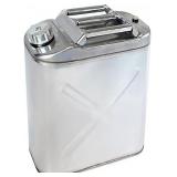 NEW $191 20L Stainless Oil Drum Storage Canister