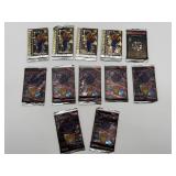 Vintage Trading Card Packs Lot (12 Packs)