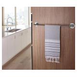 NEW $44 (18') Chrome Single Towel Wall Mount Bar