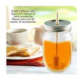 NEW (300 ml) Smith's Kilner/Mason Jars Bamboo