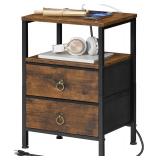 USED $50 Nightstand with Charging Station
