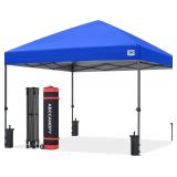 NEW $190 Outdoor Pop up Canopy Tent (10X10,Blue)