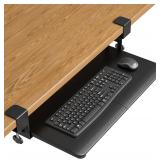 USED $53 BONTEC clamp-on keyboard tray