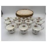 Royal Albert Winsome Tea Cups Set (12 pcs)