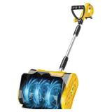 NEW $160 Cordless Snow Shovel Compatible Dewalt