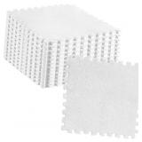 (1ftx1ft) 12pcs Carpet Squares Plush Puzzle