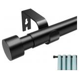 NEW $35 10FT Adjustable Curtain Rod&Bracket-Bronze