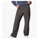 USED (M) Hanes Womens EcoSmart Open Bottom Leg