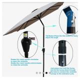 NEW $95 (6'x9') ABCCANOPY Patio Umbrella