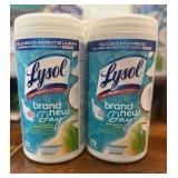 2PK Lysol Wipes
