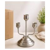 3-Arm Metal Candelabra 10ï¿½ (New)