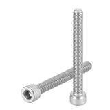 NEW 10PK Stainless Hex Socket Bolts (M8-1.25x70)