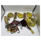 Ratchet Straps & Bungee Cords Lot (Used)