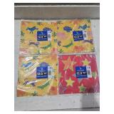SEALED 4PK Birthday Wrapping Paper-12.5 SQFT Each