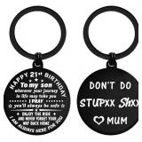 NEW $34 'Daughter' 21st Birthday Keychain