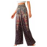 NEW $49 (L) Women Boho Harem Comfy Pants