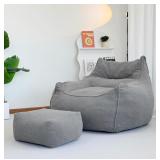SEALED $145 Big Bean Bag Chair with Filling