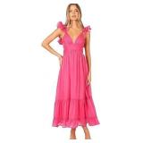 NEW Petal & Pup Womens Bonito Midi Dress (M)