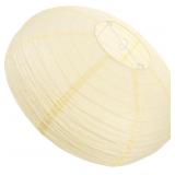 $38 Alipis Oval Paper Lantern Lampshade 15.74X15.7