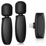 NEW $40 2PK Dual Wireless Lavalier Microphones