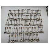 118pcs Vintage Souvenir Spoon Collection Lot