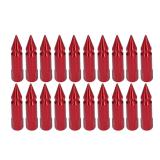 $54 Universal Spiked Lug Nuts: 20pcs (Red)