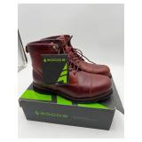 $200 Woods Hess Leather Boots Size 12 (New)