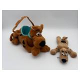 Scooby-Doo Plush Basket + Toy (2 pcs)